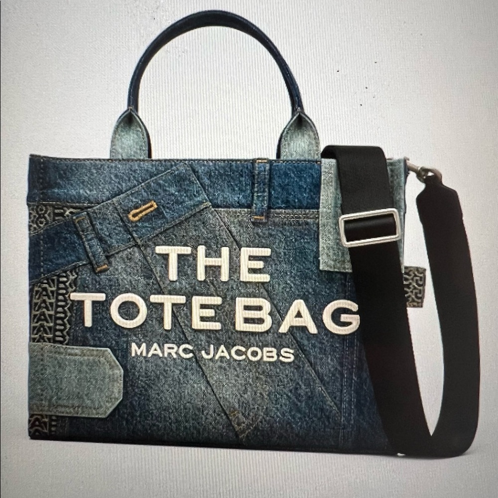 Marc Jacobs The medium patchwork Denim Tote bag